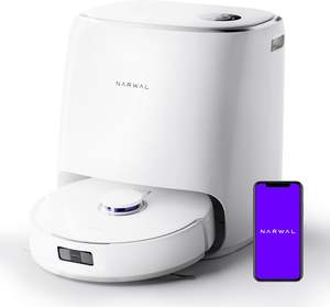 Robot Aspirapolvere e Lavapavimenti Narwal Freo <span class=keywords><strong>X</strong></span> Ultra 8200Pa, Combo con Svuotamento Automatico, Zero Grovigli, DirtSense e Asciugatura/Lavaggio Automatico del Mocio, Versione EU - Product Image 1