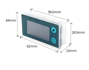 10 - 100V lithium/sắt/Polymer axit Pin Detector 12V 24V LCD Pin điện áp hiển thị Meter hiển thị kỹ thuật số - Product Image 1