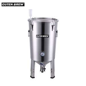 ถังหมักทรงกรวย Guten Brew ขนาด 30 ลิตร อุปกรณ์การผลิตเบียร์ ถังหมักเบียร์โฮมบรูว์ อุปกรณ์หมักสแตนเลส - Product Image 1