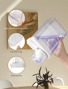 Multifunction Sealed <b>Plastic</b> Laundry Powder <b>Container</b> With Measure Cup Liquid Detergent Dispenser for Laundry Room - Product Image 2