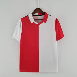 Adult Retro Langarm Strick Fußball Trikot Automat isiertes Schneiden für das Training - Product Image 1