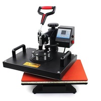 Máquina de Prensa de Calor Deslizante de 38x38 cm con Control Digital para Sublimación y Transferencia en Camisetas