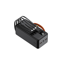 Batterie externe à charge super rapide 22,5 W avec écran LED intégré à 4 lignes, batterie externe 50000 mAh, charge rapide pour tous les iPhone
