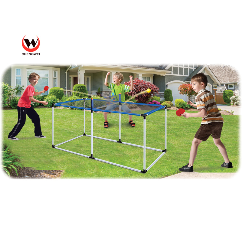 2021 New arrival Wholesale Kids Outdoor Sports Toy Portable Table Tennis Set