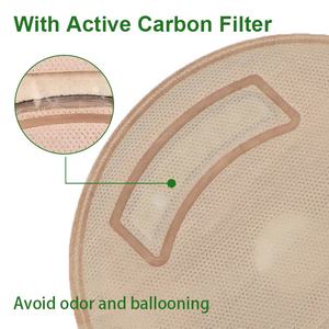 Sistema de Bolsa de Colostomía Drenable Trummed con Filtro de Carbón Activo, de Una/Dos Piezas, con Revestimiento de Tela No Tejida/PE para el Cuidado de la Estoma - Product Image 4