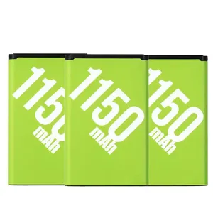 1150 mAh 1000 mAh Telefonbatterien BL-5C für Oraimo wiederaufladbare niedrigpreisige Li-Ion-Batteriezellen für Nokia