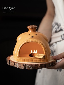 Brûleurs d'aromathérapie religieux en céramique écologiques, motif chien et cheminée de style dessin animé, ornements de niche mignons et <span class=keywords><strong>sacr</strong></span>és - Product Image 2