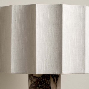 Nordic Valli Marble Table Lamp <b>Led</b> Touch Control Cordless <b>Battery</b> Powered Modern Minimalist Designer Living Room Bedroom - Product Image 2