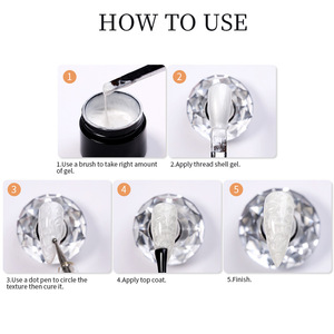 Vernis à ongles en gel en gros, paillettes de coquille de perle, paillettes scintillantes, aurora nacrée, paillettes fines populaires, gel UV pour <span class=keywords><strong>manucure</strong></span> en salon - Product Image 5