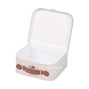 Boîte cadeau de luxe pour jouets <span class=keywords><strong>d</strong></span>'enfants fabriquée à Dongguan, recyclable, en forme de mini-valise avec poignée personnalisée - Product Image 5