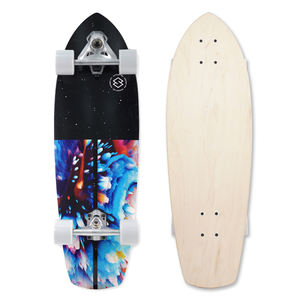 Planche à roulettes complète en érable canadien 7ply <span class=keywords><strong>32</strong></span> "Custom Cruiser <span class=keywords><strong>Surf</strong></span> <span class=keywords><strong>Skate</strong></span> - Product Image 2