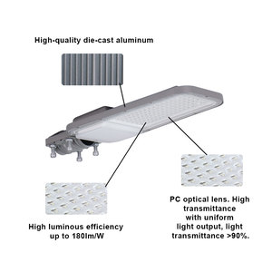 KCD <span class=keywords><strong>ไฟ</strong></span>ถนนสะท้อนแสง LED กลางแจ้งอัจฉริยะ30W 50W 100W 120W 200W 300W - Product Image 4
