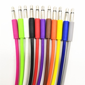 Câble patch mono 3,5 mm avec logo personnalisé, câble audio-vidéo 3,5 mm mâle-mâle tressé en nylon pour <span class=keywords><strong>synthétiseur</strong></span> <span class=keywords><strong>modulaire</strong></span> Eurorack - Product Image 2