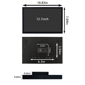 12.1in 1920x1200 màn hình cảm ứng màn hình di động Android <span class=keywords><strong>11</strong></span> màn hình di động 2USB SD thẻ cảm ứng điện dung LCD màn hình quảng cáo - Product Image 4