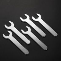 Clé jetable à bout unique plaqué Zinc, pièces, bon marché, en acier estampage
