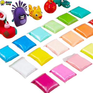 JITENG 100g Pâte à <span class=keywords><strong>modeler</strong></span> ultra-légère à séchage à l'air, 36 couleurs, non <span class=keywords><strong>collante</strong></span> et sans résidus - Product Image 1
