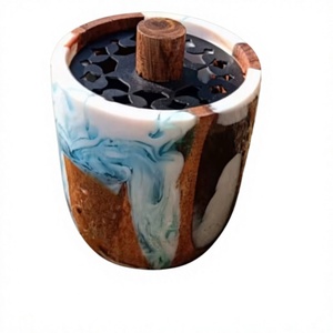 Celestial <b>Oud</b> Handmade Resin Incense <b>Bakhoor</b> Burner Modern Festive Gift Decor - Product Image 1