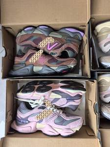 Chaussures de course sportives NB9060 en cuir et mesh de haute qualité, antidérapantes et résistantes à l'usure, respirantes, pour hommes et femmes - Product Image 4