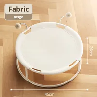 Vente en gros de lits pour chats en fer forgé respirants pour l'été, hamacs pour chats résistants à l'humidité, trampolines pour chats en maille ronde