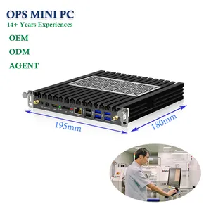 産業用OPS PC I5 I7 10th 32gb RAM 256GB SSD Wifi BT4Kディスプレイ産業用商業教育オープンプラガブル仕様