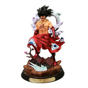 Personalizzato Anime Figure Action Figure ingranaggio 4 Luffy King Gun figura su larga scala da collezione statua regalo per i bambini - Product Image 1