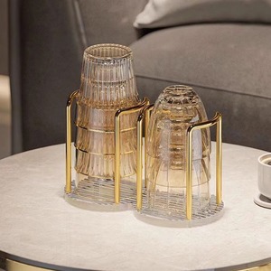 Haiqi <b>Paper</b> Cup Holder Acrylic Stackable Dispenser For Home <b>Kitchen</b> Luxury Style - Product Image 2