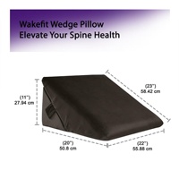 Ortho pä disches Bettkeil kissen Einstellbares Memory Foam-Keil kissen zum Schlafen Verhindert saures Reflux und Schnarchen