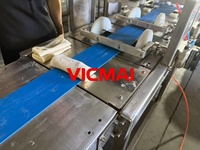 Ligne de production de tortillas commerciales pour restaurants mexicains, machine à fabriquer des wraps pour burritos, machine à faire des feuilles de rouleaux de printemps