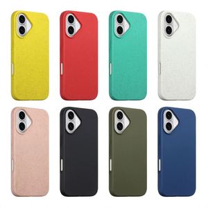 Coque pour iPhone 16, dégradable, écologique, en paille de blé, TPU, pour iPhone 16, 15, 14 Plus Pro Max SE4 pour iPhone 16 - Product Image 3