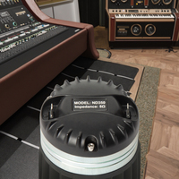 Haut-parleur à compression en polyester de 1,75 pouces avec aimant néodyme et pavillon haute fréquence pour l'audio professionnel de scène