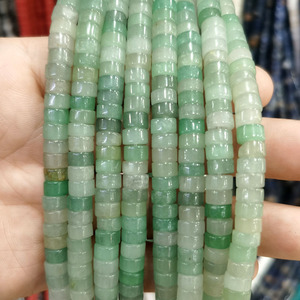 Venta al por mayor de fábrica: Cuentas espaciadoras Heishi de piedra natural, ágata y jaspe, cuentas sueltas Rondelle para la fabricación de pulseras, collares y joyería DIY. - Product Image 4