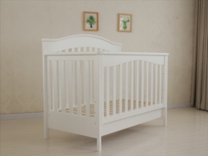 Nuevo Conjunto de Cuna <span class=keywords><strong>para</strong></span> Recién <span class=keywords><strong>Nacido</strong></span>, Desmontable de Madera con Estructura Estable, Diseño Moderno, 1 Año de Garantía <span class=keywords><strong>para</strong></span> Uso en Dormitorio - Product Image 4