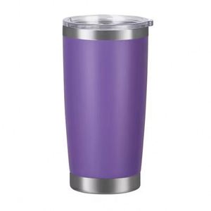 Gobelet isotherme non toxique et antirouille de 20 oz en acier inoxydable à double paroi sous vide, réutilisable et sans BPA, ASM25 - Product Image 6