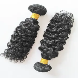 XMH 공장 도매 원시 처리되지 않은 곱슬 인간의 머리카락 학년 10a 버진 브라질 헤어 번들