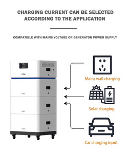 Batterie solaire tout-en-un TTNergy Factory 15 kWh 20 kWh, batterie au lithium 48 V 51,2 V 200 Ah 300 Ah, batterie Lifepo4 empilable avec - Product Image 6