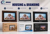 Diseño de Solución de Marco de Fotos WiFi ODM: Función Personalizada, Pantalla y Sensores Táctiles, Servicio de Reproducción de Video en Marco de Fotos Digital