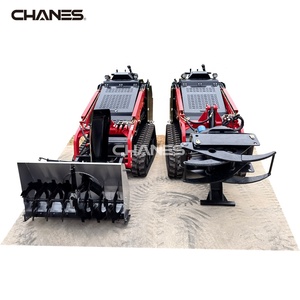Mini-chargeuse compacte Kubota Diesel certifiée EPA, moteur 25 CV, système hydraulique importé, souffleuse à neige, grappin à bois, trancheuse, déracineur de souches - Product Image 6