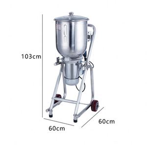 25L 32L 50L Liter Heavy Duty Large Stainless Steel Commercial Vegetable Chopper Food Processor Electric Meat Grinder <b>Machine</b> - Product Image 4