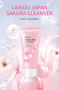<span class=keywords><strong>Nettoyant</strong></span> <span class=keywords><strong>visage</strong></span> de haute qualité, soin de la peau, extrait de cerisier, <span class=keywords><strong>nettoyant</strong></span> facial <span class=keywords><strong>naturel</strong></span> pour un nettoyage en profondeur, contrôle du sébum, blanchiment, hydratation - Product Image 5