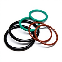 Joint torique en caoutchouc FKM Longfu, diamètre du fil 5 mm, diamètre extérieur 16600 mm, noir/vert/marron, Zhejiang