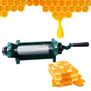 Handmatige Bijenwas Molen Honingraat Maken Embosser Machine Bijenwas Kam Roller Machine