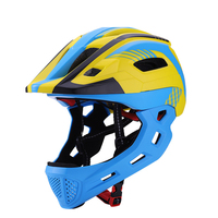Casque de vélo d'équilibre et de marche pour enfants modèle 2026 avec mentonnière amovible, casque intégral pour VTT et sports de cyclisme