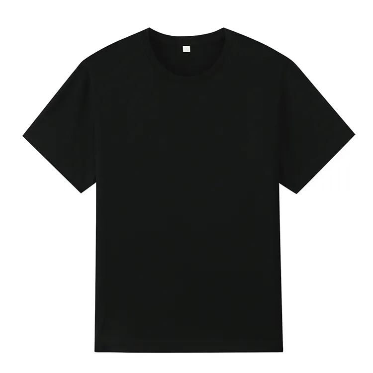 Hot Sale Plain Kurzarm Rundhals ausschnitt Boxy T-Shirt Schwere Baumwolle T-Shirts für Männer