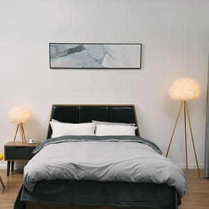 Canapé de salon d'originalité de luxe pour maison lampe suspendue lampe de sol en boule de verre moderne - Product Image 2