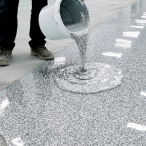 सीएनसी औद्योगिक रंग रेत एपॉक्सी फ्लोर कोटिंग्स तेल के दाग और संक्षारण प्रतिरोधी सुंदर और व्यावहारिक हैं। - Product Image 6