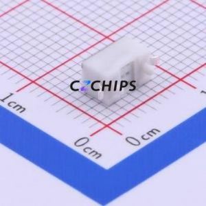 1TS002C-1600-4300-CT Tactile Switch SMD,6x3.5mm Switch Single Pole Single Throw Rectangle Button 1.6N Vertical Mount - Product Image 2