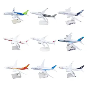 Cadeaux originaux tendance, modèle d'avion Boeing B757 B777 B787 en alliage moulé sous pression de 16 cm - Product Image 2