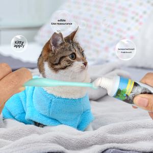Vente en gros d'usine, emballage en boîte de couleur, saveurs vanille et menthe, dentifrice <span class=keywords><strong>pour</strong></span> chat, dentifrice <span class=keywords><strong>pour</strong></span> <span class=keywords><strong>chien</strong></span>, soins dentaires <span class=keywords><strong>pour</strong></span> animaux de compagnie - Product Image 4