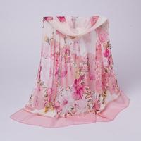 Luxe 100 Satin de soie carré bonne qualité châle personnalisé en mousseline de soie lourde Pashmina écharpe châle