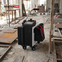Machine de nettoyage au laser pulsé portable pour l'élimination des graffitis, la restauration des murs en pierre et en briques, et la restauration des bâtiments historiques